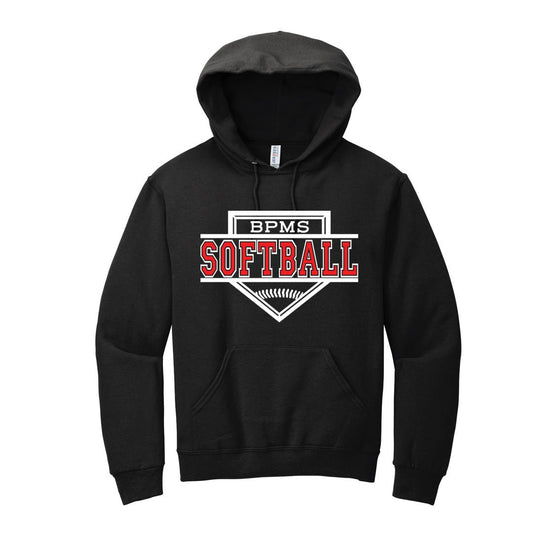 2024 BPMS Softball Hoodie - Pop - Up Shoppes