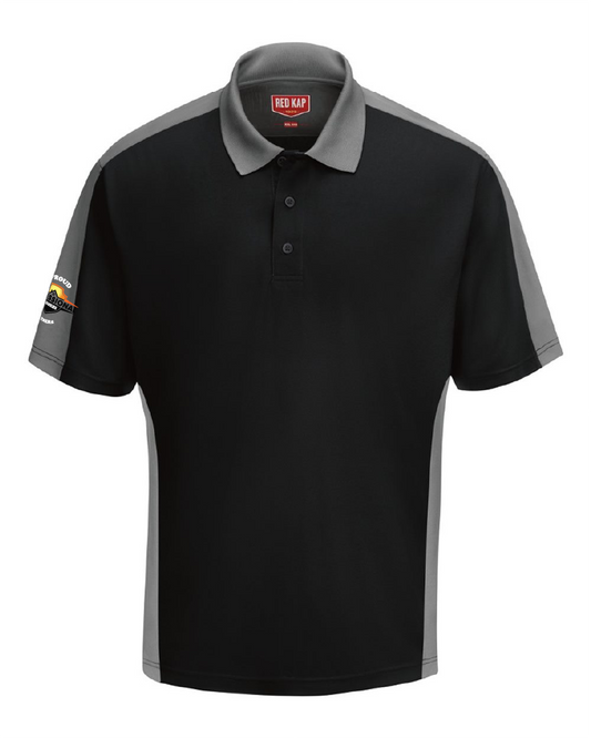 Red Kap -Short Sleeve Performance Knit Two-Tone Polo