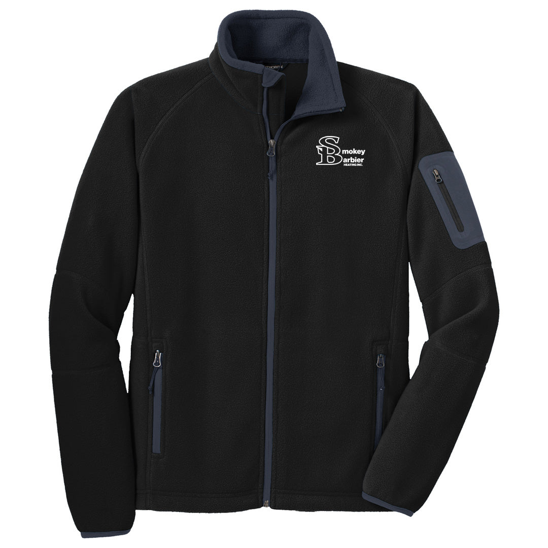 Port Authority® Enhanced Fleece Full-Zip Jacket (Smokey)