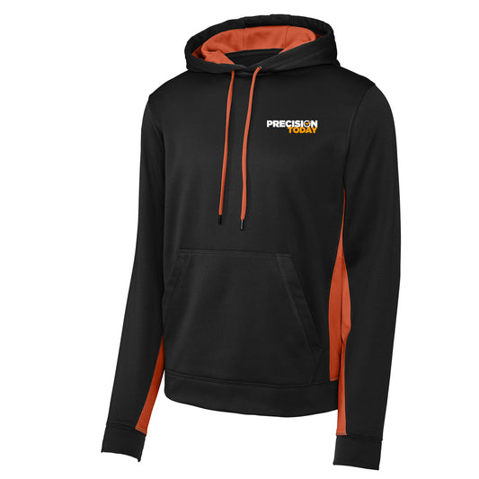 Sport-Tek® Sport-Wick® Fleece Colorblock Hooded Pullover