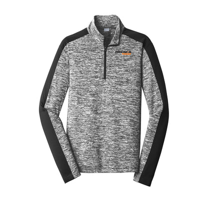 Sport-Tek® PosiCharge® Electric Heather Colorblock 1/4-Zip Pullover