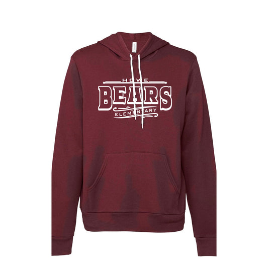 Sponge Fleece Hoodie - BELLA + CANVAS