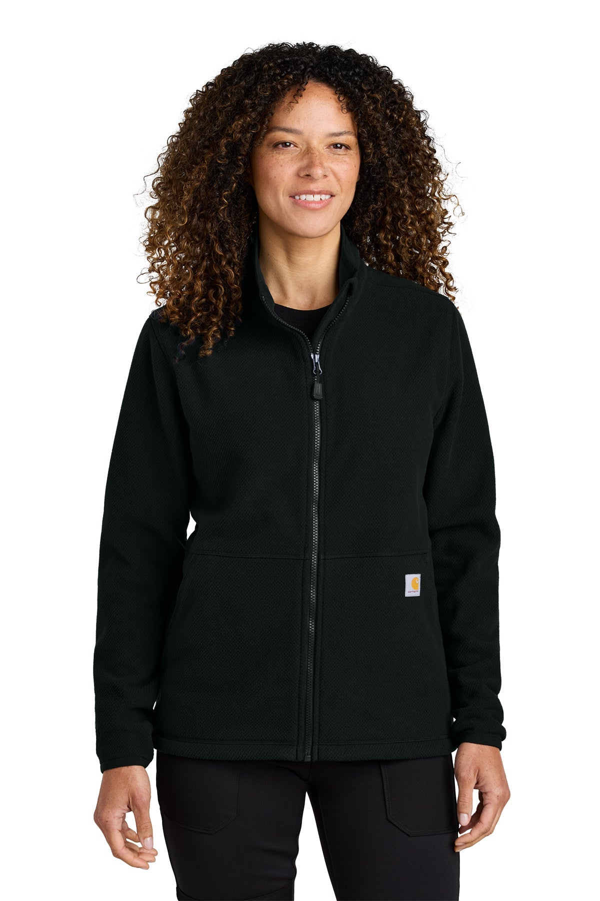 Carhartt® Women’s Textured Full - Zip Fleece Jacket - Pop - Up Shoppes