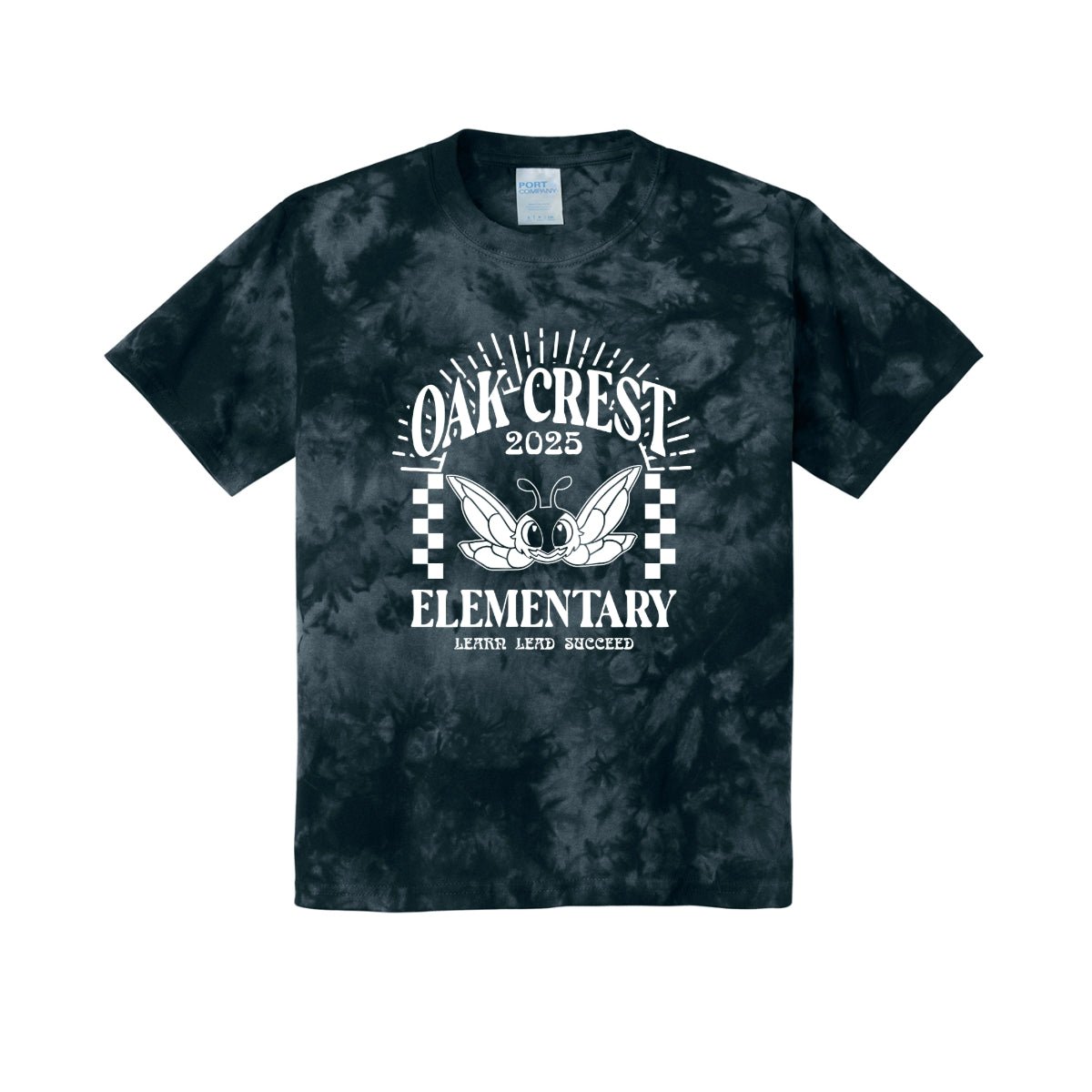 Port & Company ® Black Crystal Tie - Dye Tee (Adult & Youth) - Pop - Up Shoppes