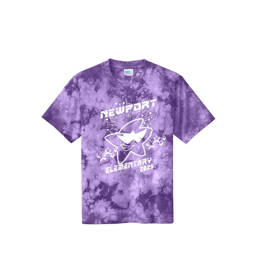 Port & Company ® Purple Crystal Tie - Dye Tee (Adult & Youth) - Pop - Up Shoppes